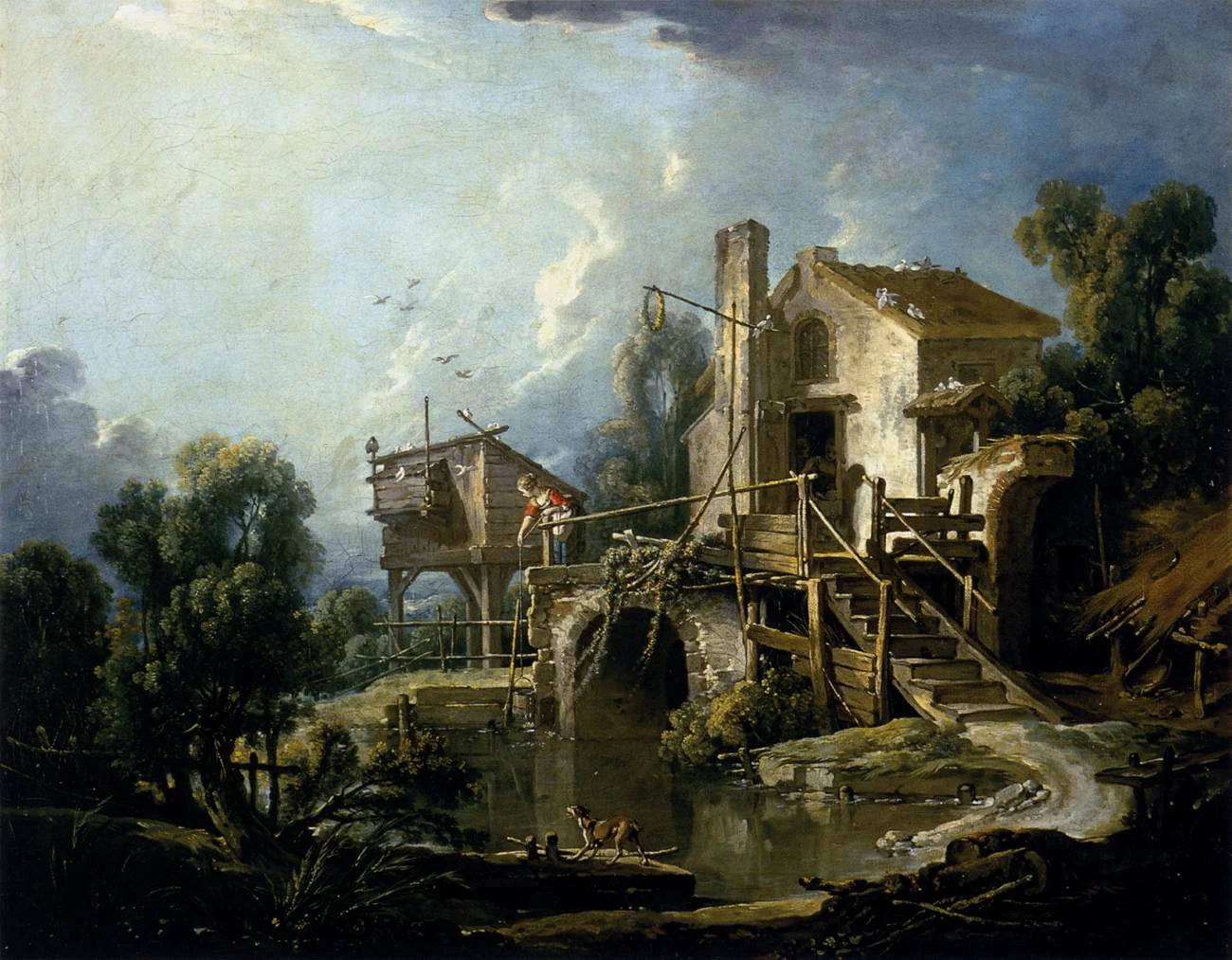 La colombaia, conosciuta anche come il mulino di Charenton - Musée des Beaux, Arts, Orleans